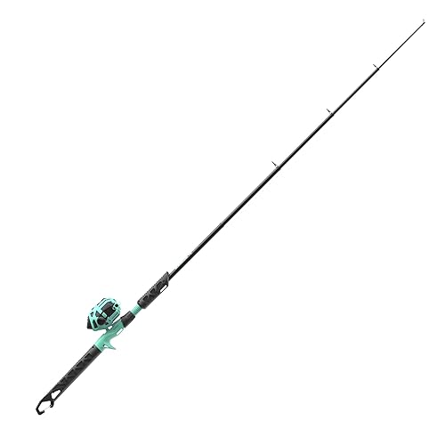 Zebco Kids Rambler Telescopic Spincast Reel and Fishing Rod Combo, 24.5-Inch to 5-Foot 3-Inch Telescopic Fishing Pole, Changeable Right- or Left-Hand Retrieve, Pre-Spooled with 8-Pound Line, Black in Dubai - UAE | Zebco Kids Rambler Telescopic Spincast Reel and Fishing Rod Combo, 24.5-Inch to 5-Foot 3-Inch Telescopic Fishing Pole, Changeable Right- or Left-Hand Retrieve, Pre-Spooled with 8-Pound Line, Black in Dubai - UAE |