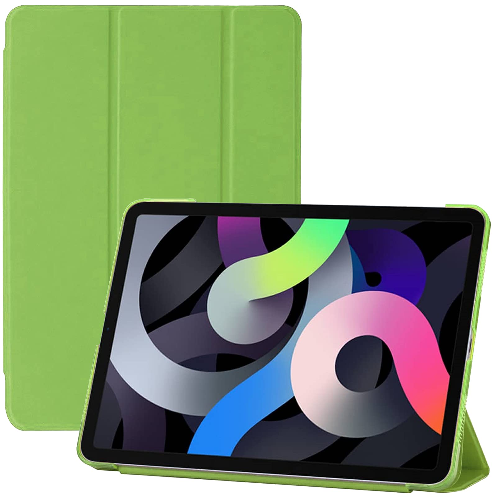 For Apple iPad Pro 11 2018 A1980/1934 Smart case Magnetic Stand cover with Wake/Sleep (Green)