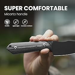 Kizer Harpoon Fixed Blade Knife, D2 Blade with