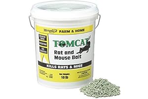 MOTOMCO, 10 lb 008-32345 Tomcat Rat and Mouse Bait Pellet