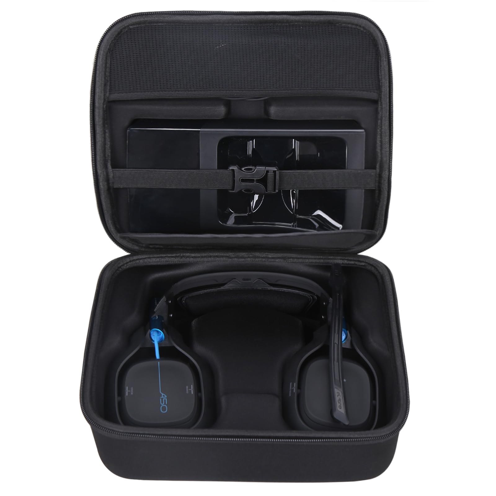 Aproca Hard Case Compatible with Logitech G Astro A50 X/Astro Gaming A50 Wireless Dolby Gaming Headset, Portable Storage Bag for Accessories (Black)