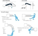 YIJUHOU 4 Inch 10 ft Flexible Aluminum Air Ducting 100mm Dryer Vent Hose view 4