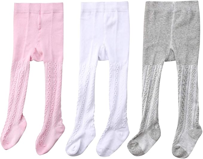 Polainas Bebe Medias De Algodón Para Bebé Pack De Leggings Con