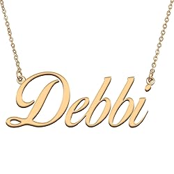 HUAN XUN Customized Custom Simple Any Name Necklace