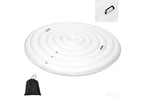 Inflatable Hot Tub Cover Round Replacement All Spa Covers Insert One Size Fits All Insulated Thermal Energy Saving Hot Tub Li