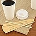Royal 7 Inch Kraft Paper Wrapped Bamboo Stir Sticks Package of 500