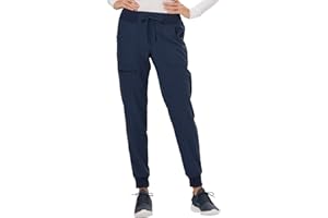 HeartSoul Jogger Scrub Pants for Women, Break On Through Stretch Fabric HS030