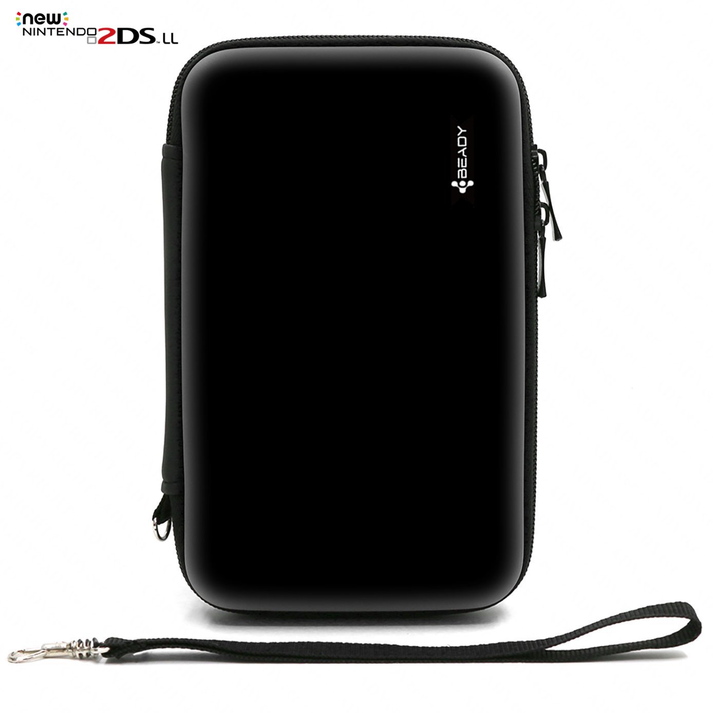 BEADY Carrying Case for Nintendo NEW 2DS XL、NEW 2DS LL、3DS、NEW 3DS、DSi、DSLite Storage case Console Storage case Black