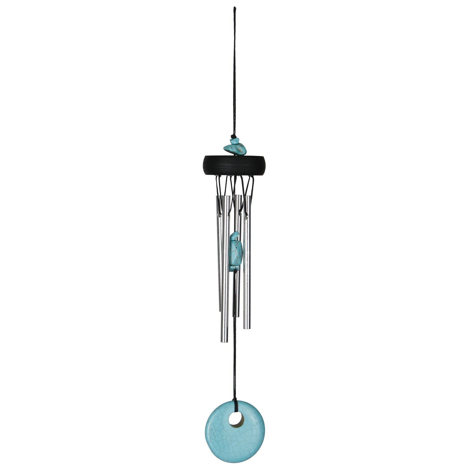 Woodstock Precious Stones Collection Windchime, Turquoise