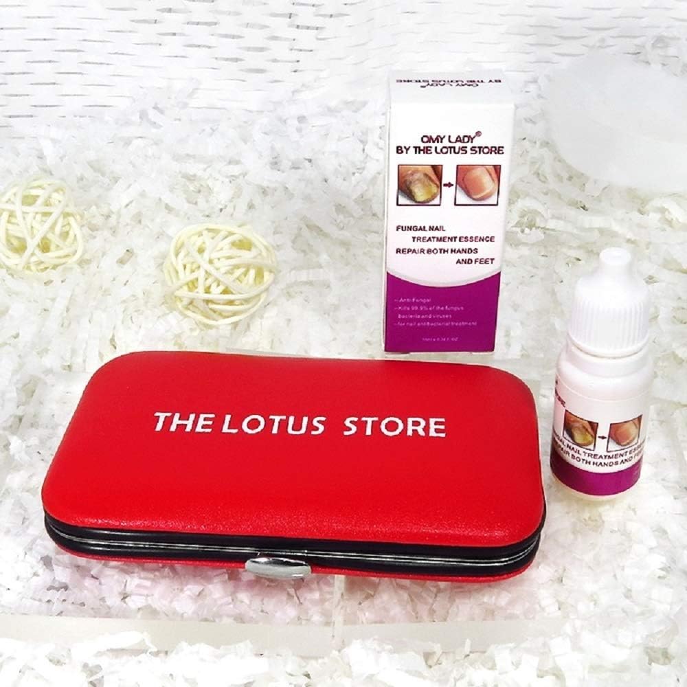 Nail Fungus Treatment, Beautiful Nails Again, Antibacterial, WITH FREE 7 Piece MANICURE KIT,Anti-Fungel Finger and Toe Cure, Kill's 99.9% Fungus Bacteria and Viruses
