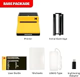 KODAK Dock Era 4x6 Photo Printer 10 Sheets Bluetooth iOS Android 4PASS Dye view 7