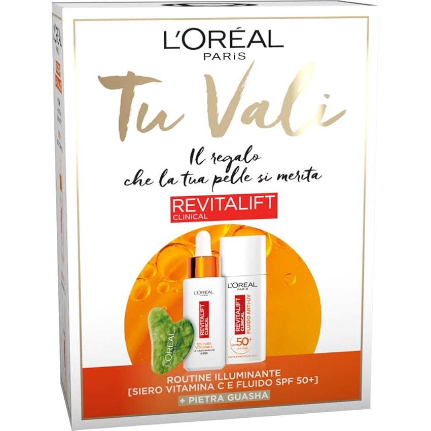 L'Oréal Paris Box di Natale Revitalift Clinical con Fluido Anti