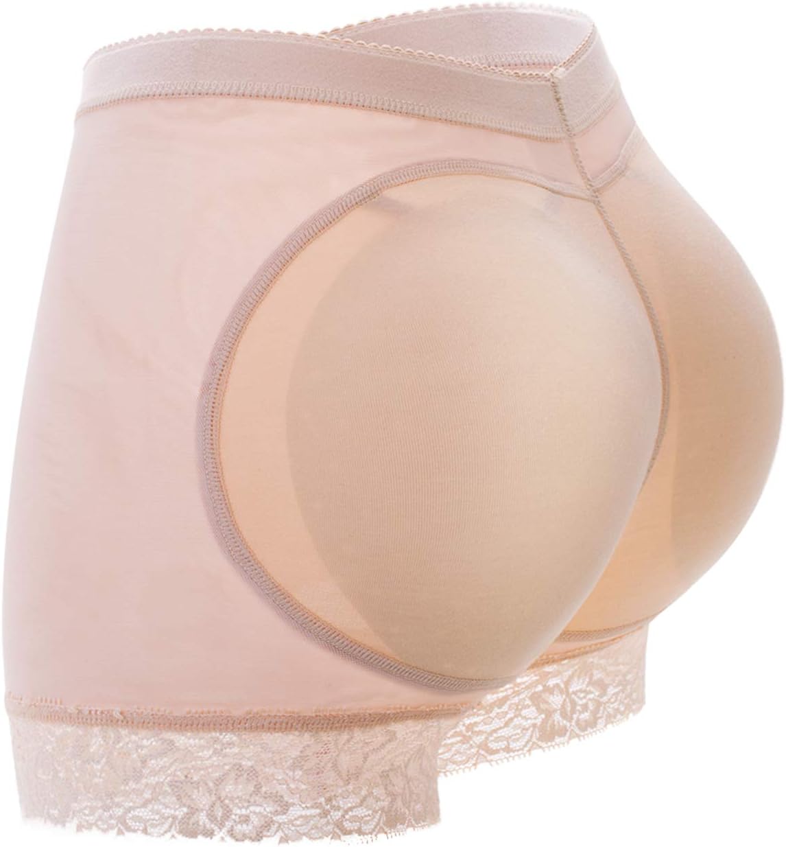 Control Pants for Women Control Brief Hip Enhancer Butt Lifter Shapewear Slimming Pants with Pad Shaping Pants Tummy Control Knickers Beige S UK 10 COMFREE