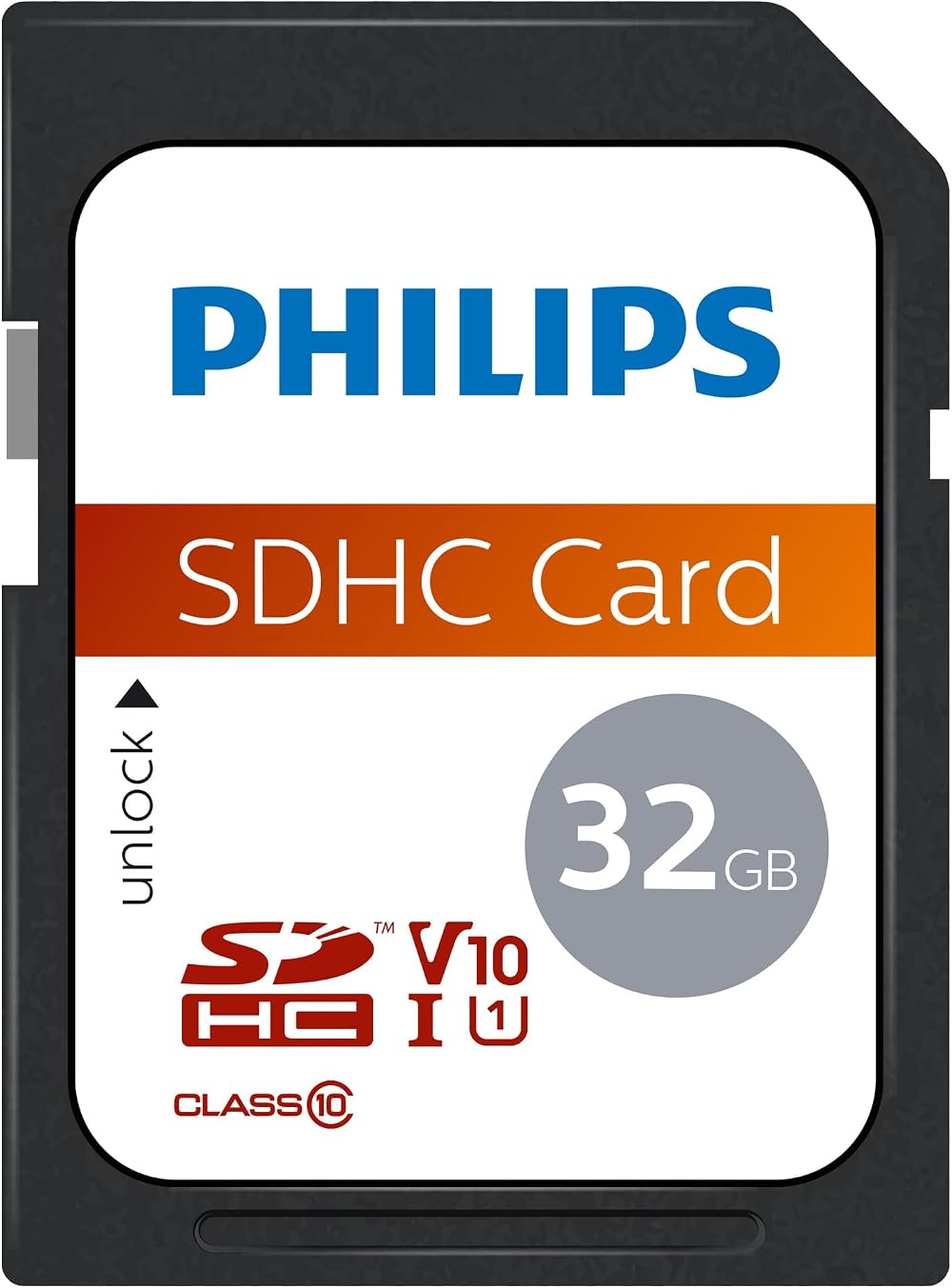 Philips 32 GB SDHC Class 10 Memory Card for Cameras Computers