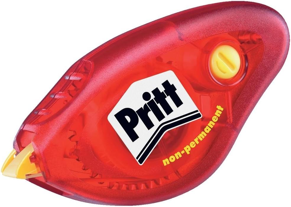Pritt Mini Roller Adhesive Solvent-free Non-toxic Restickable 8.5m Ref 358800