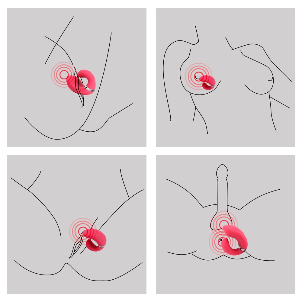 Mini finger vibrator 100% Waterproof ,Adult sex toys for women g spot bullet small vibrator with 10 x Multi-speed Vibrations