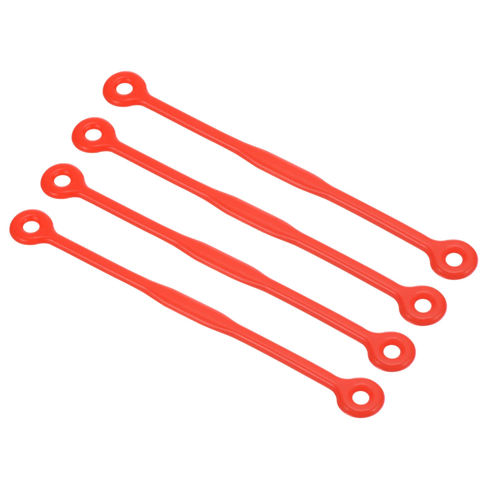 PATIKIL Tennis Dampener, 4 Pack Silicone Vibration Shock Absorber Racquet String Damping, Red