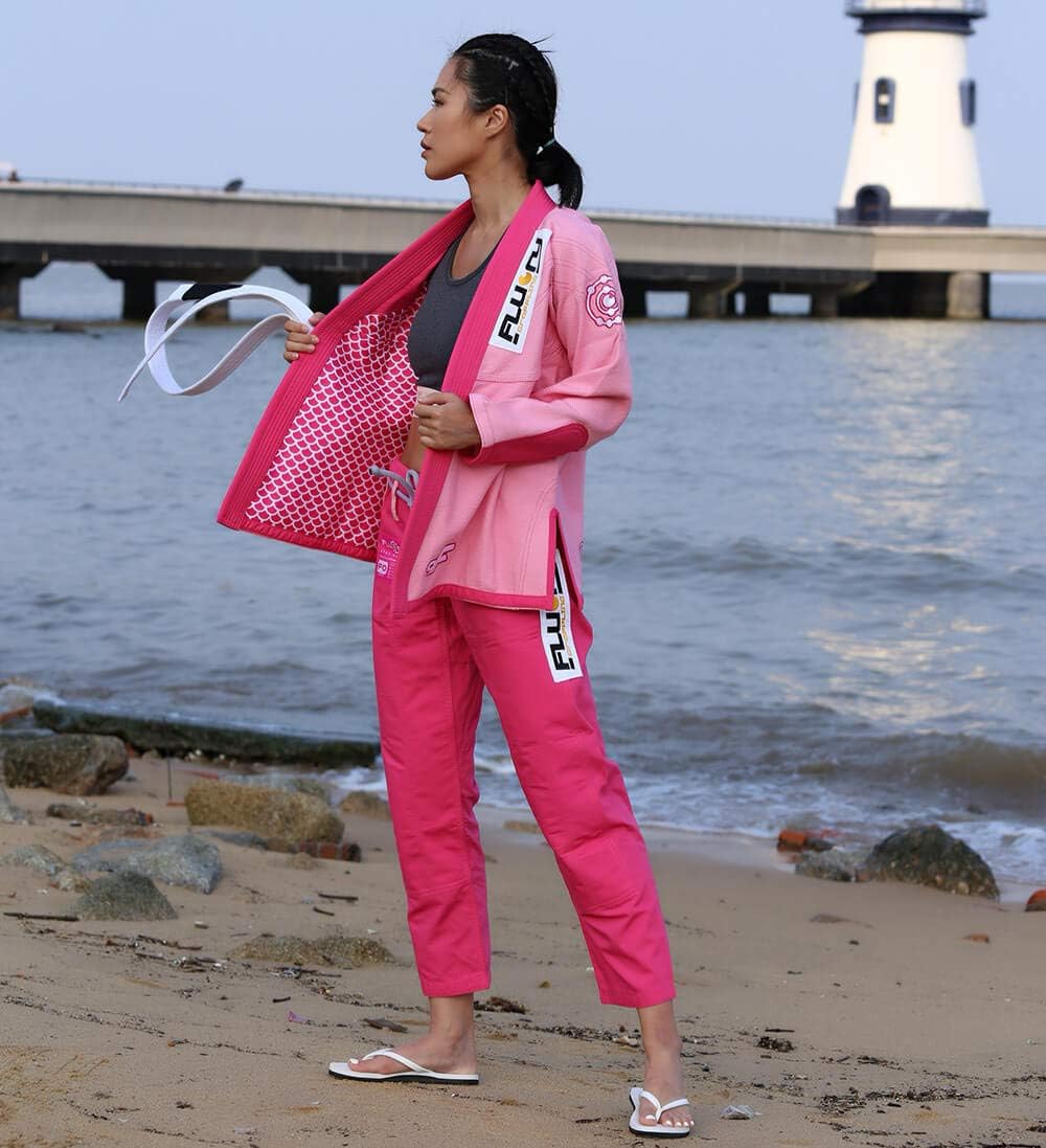 FLOURY Lightweight BJJ Gi,Brazilian Jiu Jitsu Uniform for Men & Women
