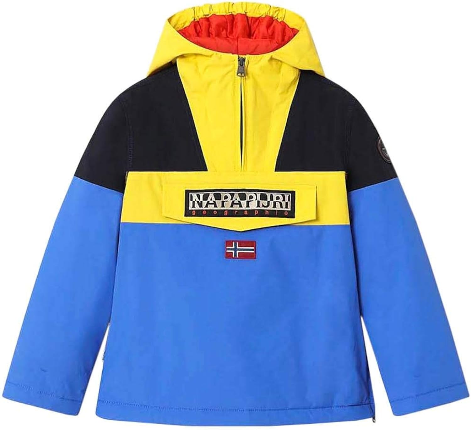Napapijri Giacca Napapijri Giubbino Full Zip Con Cappuccio E Patta
