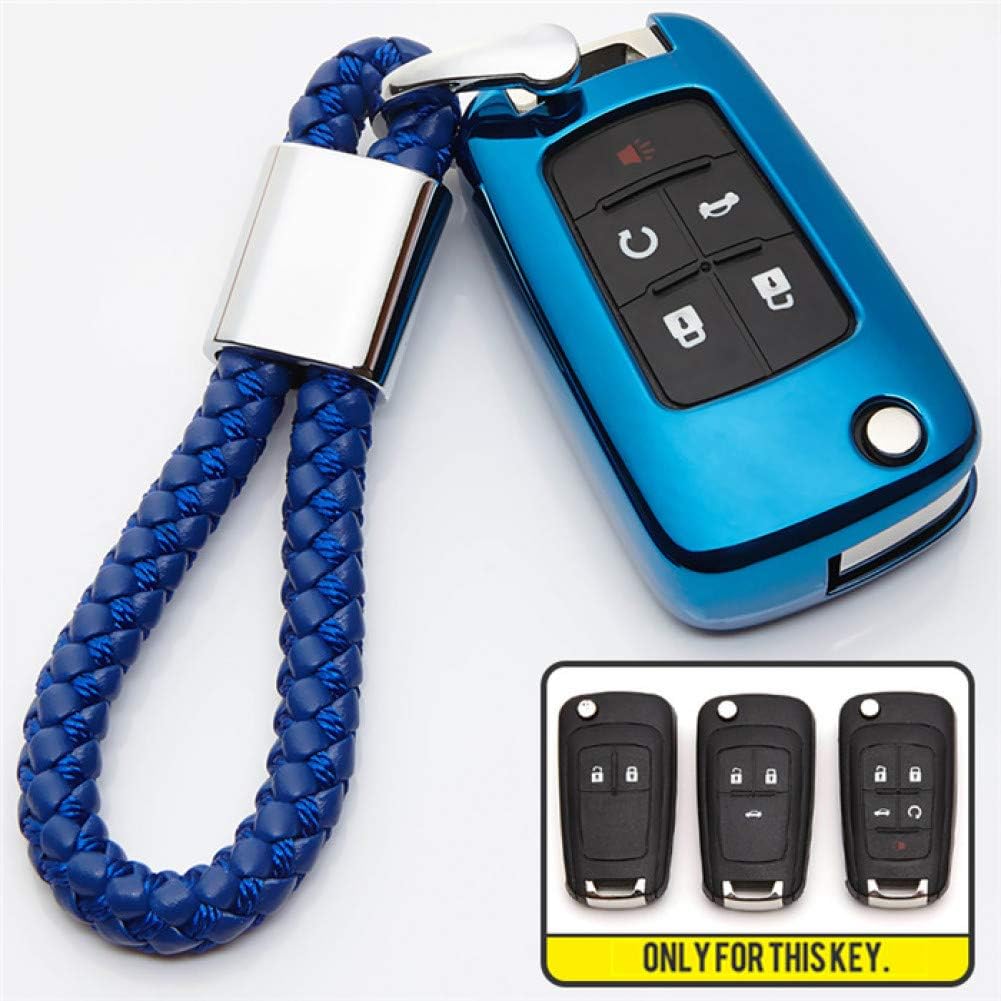 MFMAES For Chevrolet Cruze 2013 Lova Sail Aveo Trax Spark Orlando Onix Volt Camaro Malibu Chevy Equinox Tpu Car Key Cover Case Holder
