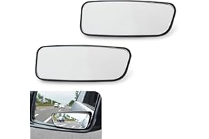 Titwaye 2 PCS Blind Spot Mirrors, Framed Rear View Blindspot Mirrors, Adjustable Blind Spot Detection System Accessories, Uni