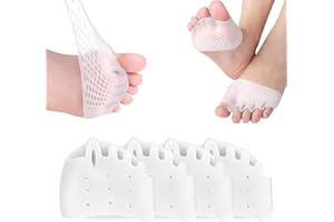 Briza Toe Sleeves, Briza Cove Toe Sleeves - Designed, Breathable Soft and Comfortable Gel Foot Cushions, for All-Day Comfort&