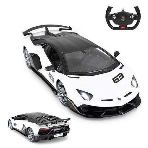 RASTAR Toy Lamborghini Car 1:14 Lamborghini Aventador SVJ Remote