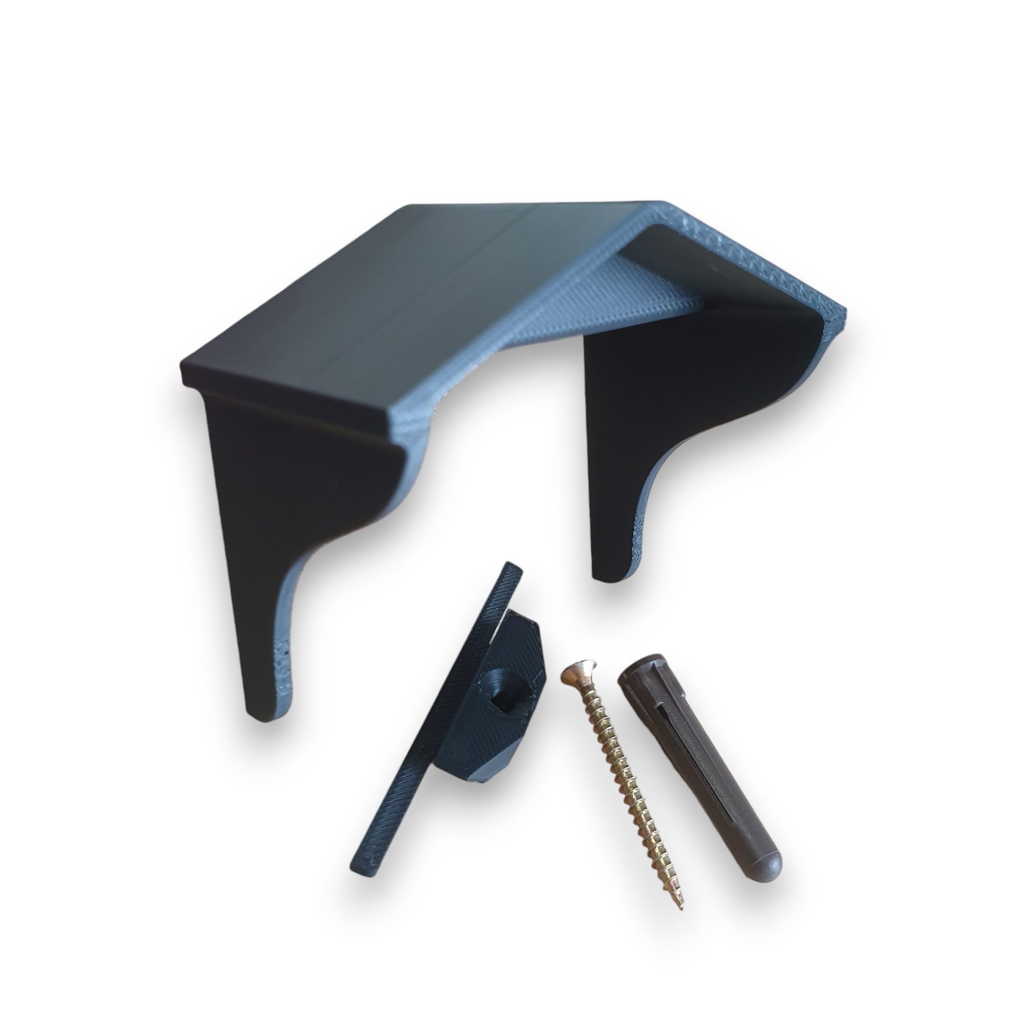 Door bell rain cover hood to fit ring door bell (Black)