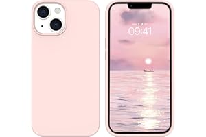 BENTOBEN for iPhone 14 Plus Case, iPhone 14 Plus Phone Case, Women Men Slim Fit Liquid Silicone Soft Gel Rubber Anti-Scratch Shockproof Phone Cover with Microfiber Lining for iPhone 14 Plus 6.7", Pink