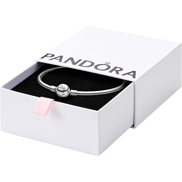 Amazon.com: Pandora Jewelry Moments Sparkling Heart Clasp Snake