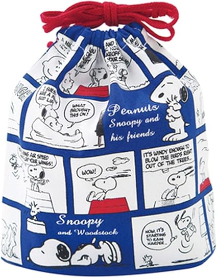 Amazon ビーエスエス スヌーピー 巾着 コミック柄 A Es269a 文房具 オフィス用品 文房具 オフィス用品