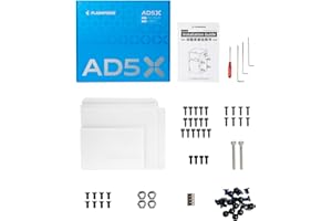FLASHFORGE AD5X 3D Printer Enclosure Kit,3D Printer Enclosure Safer and Quieter Cover Protection,DIY Design for AD5X 3D Printer Unlock High Temperature Filament Like ABS,ASA and PC (AD5X)