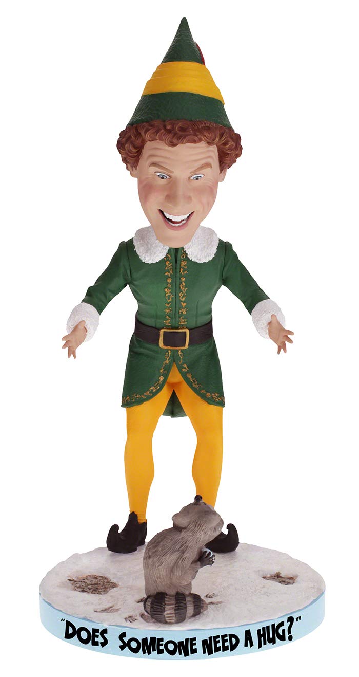 Royal Bobbles Buddy The Elf Bobblehead, Premium Polyresin Lifelike Figure, Unique Serial Number, Exquisite Detail