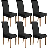 Amazon Basics Dining Chair Covers, Stretch Parson/Dining Chair Slipcover, Removable Washable Chair Protector for Home/Restaur