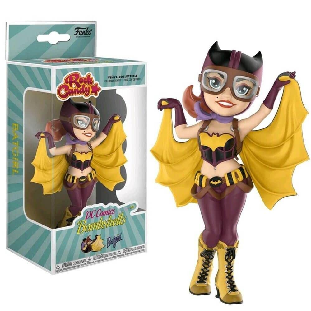 Funko 23780 Rock Candy DC Bombshells Batgirl Figure