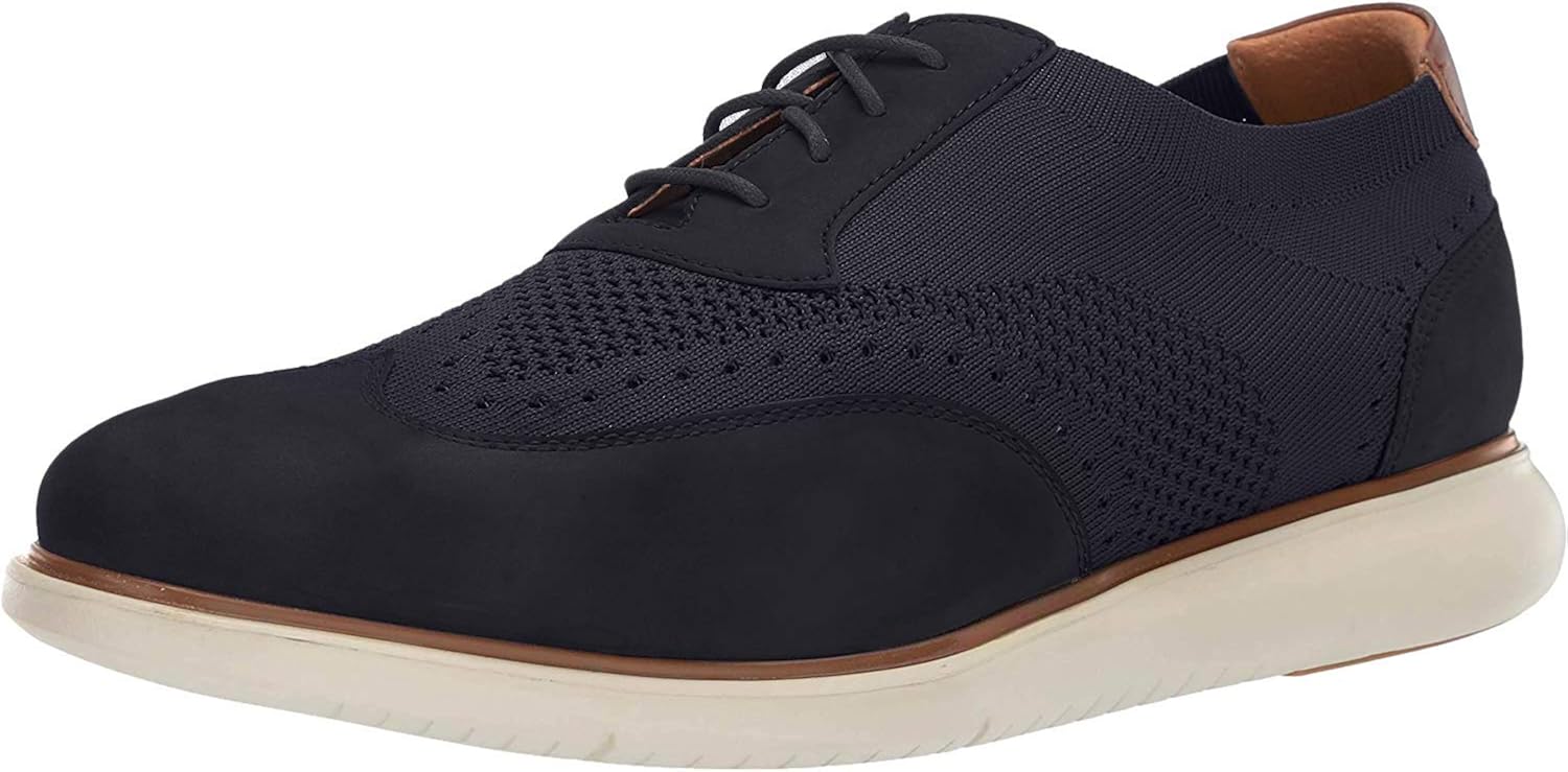 fuel knit wingtip oxford