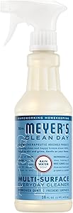 MRS. MEYER'S CLEAN DAY Multi-Surface Everyday Cleaner, Rain Water Scent, 16 Fl Oz Bottle