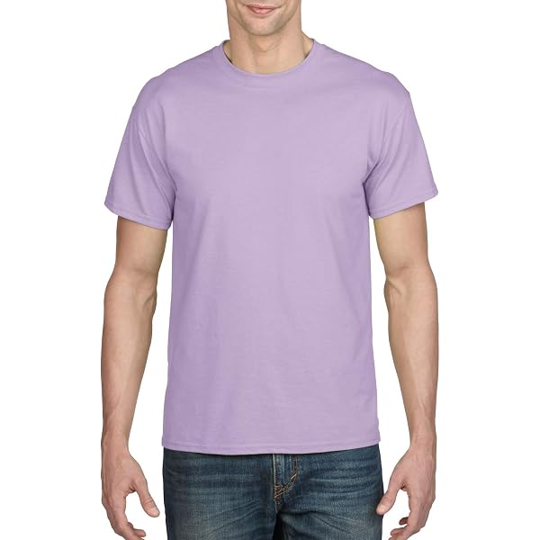 GILDAN Ultra Blend T-Shirt - 50/50 Cotton/Poly, Light Pink, Size XXX-Large - View #4