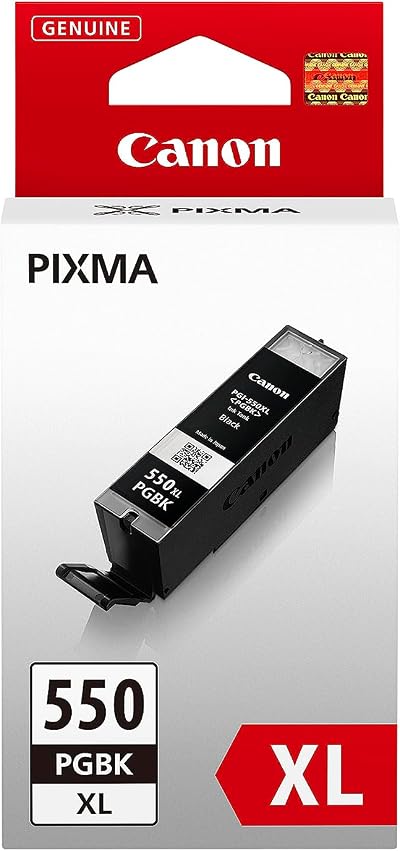 Canon PGI-550XL Black Inkjet Cartridge Pack for Canon Printers