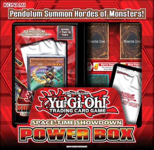 Yugioh Space-Time Showdown Power Box includes playmat!