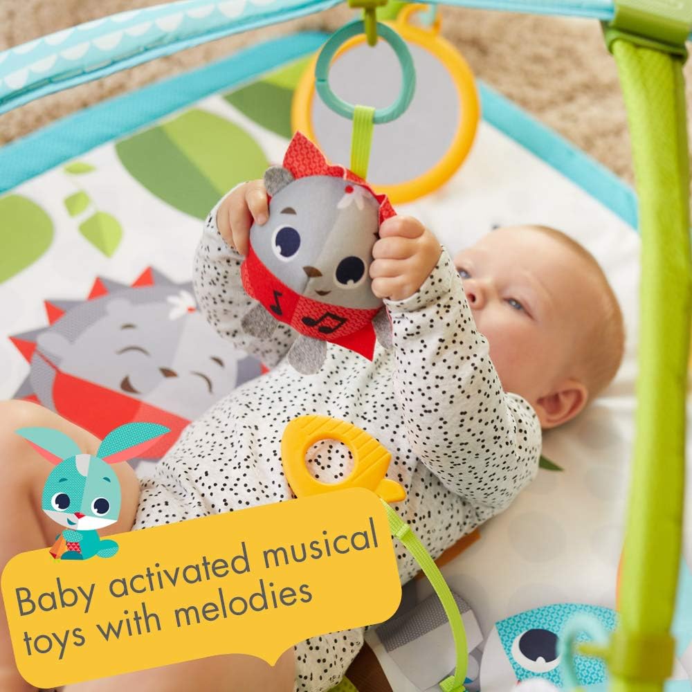 Tiny Love Gymini Sunny Day, Musical Baby Play Mat And Newborn Activity Gym, Suitable From Birth, 0M +, 85 X 75 X 45 - Image 3