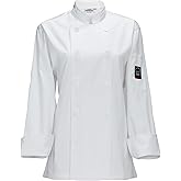 WINCO UNF-7WL Chef Jacket White, Medium