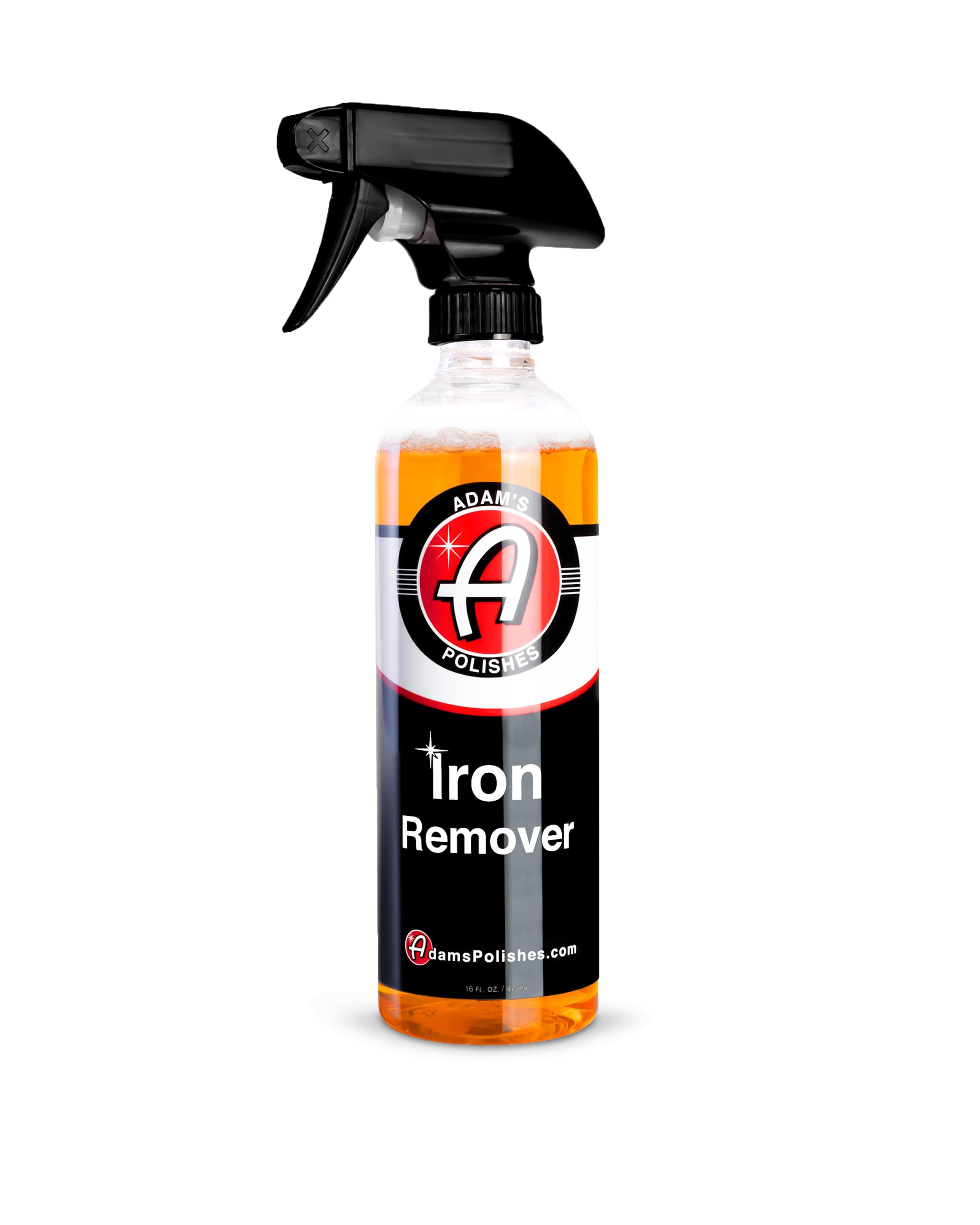 Adam's Iron Remover 16oz - Dissolves Iron Particles Embedded into Paint Surfaces - Changes Color to Purple as it Works