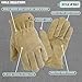 Leather Winter Work Gloves, 100-gram Thinsulate Insulation, Split Cowhide, XX-Large (Wells Lamont 1063XX)