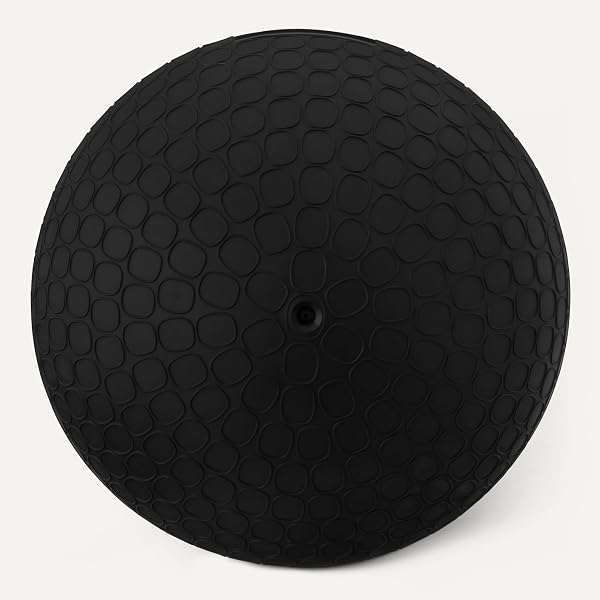 AMAZON BASICS HEAVY-DUTY SLAM MEDICINE BALL FOR EXERCISE, WEIGHTED DESIGN, 15LB, BLACK