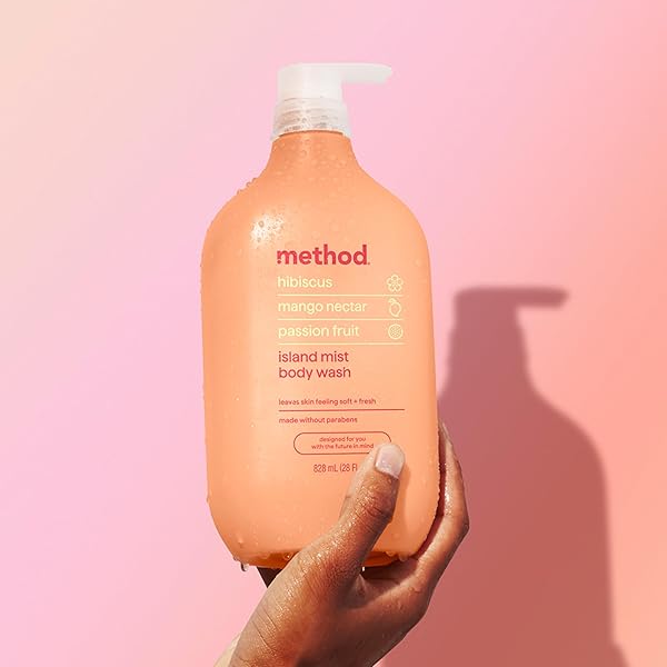 METHOD BODY WASH, ISLAND MIST, 28OZ