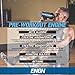 Evlution Nutrition ENGN Pre-workout, Pikatropin-Free, Fruit Punch, 30 Servings, Intense Pre-Workout Powder for Increased Energy, Power, and Focus