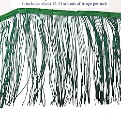 Lauthen.S 10 Yards of 6" Chainette Fringe Trim