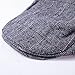 2 Pack of Men's Classic Herringbone Tweed Wool Blend Newsboy Ivy Cabbie Driving duckbill Hat