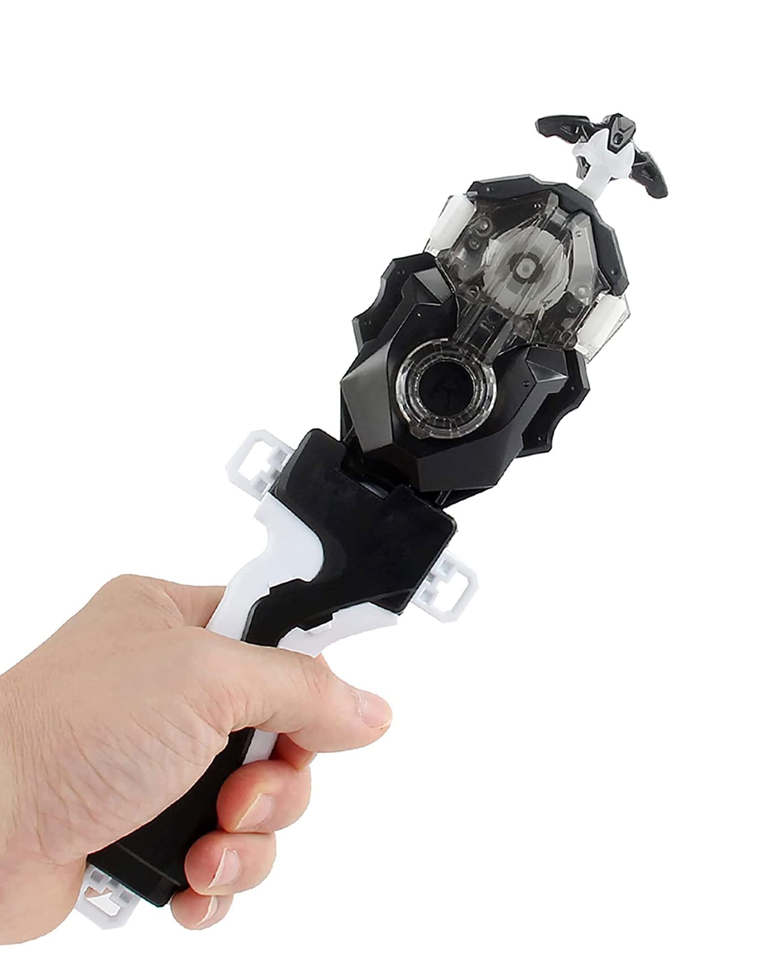 Desamvap Battling Tops Launcher with Grip, B-184 Launcher L/R Spin DB Layer Compatible with Spinning Battling Gyros